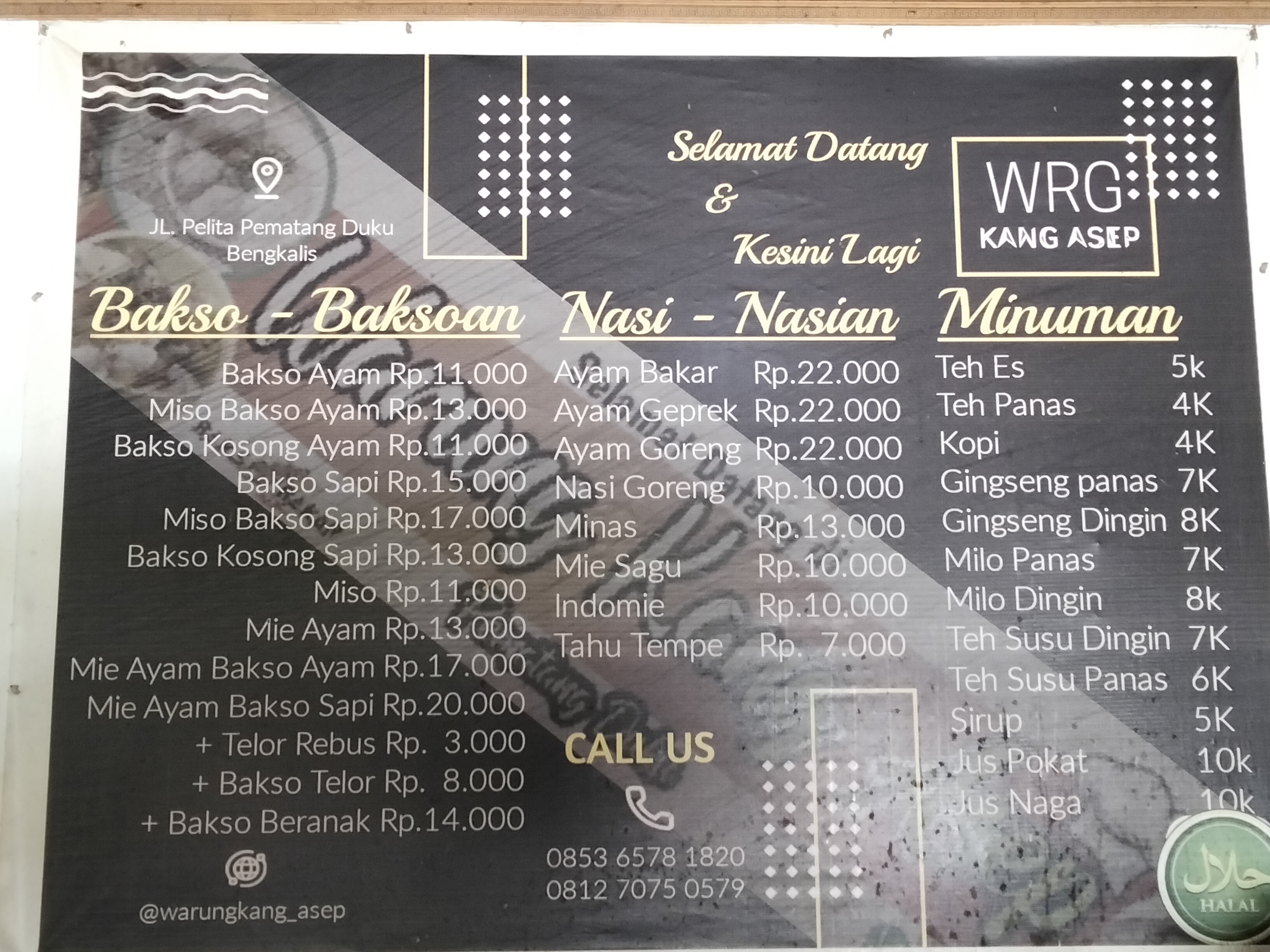 Warung Bakso Kang asep